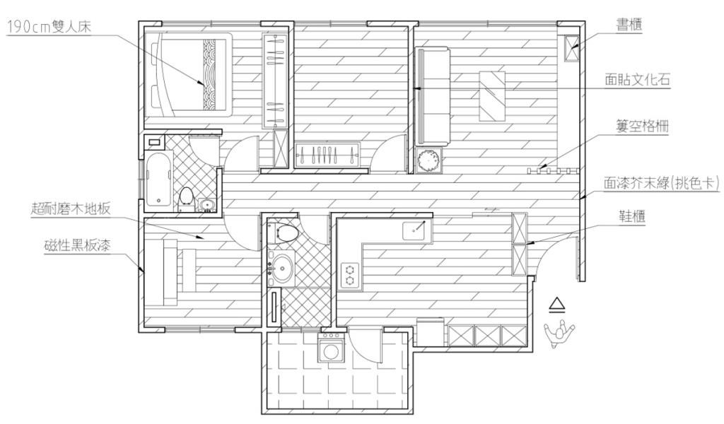 平面圖提供_優尼客空間設計 平面圖提供_優尼客空間設計
