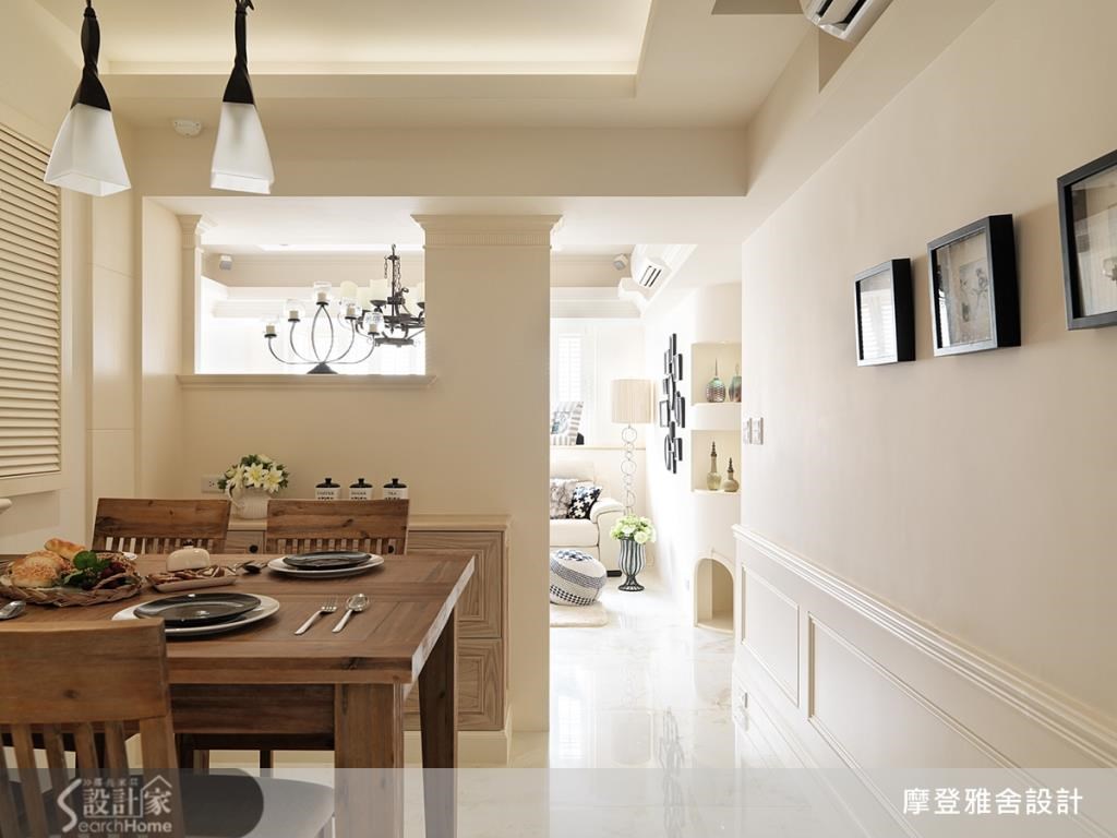 屋主是摩登雅舍室內裝修設計初創立時的舊客戶，當初為