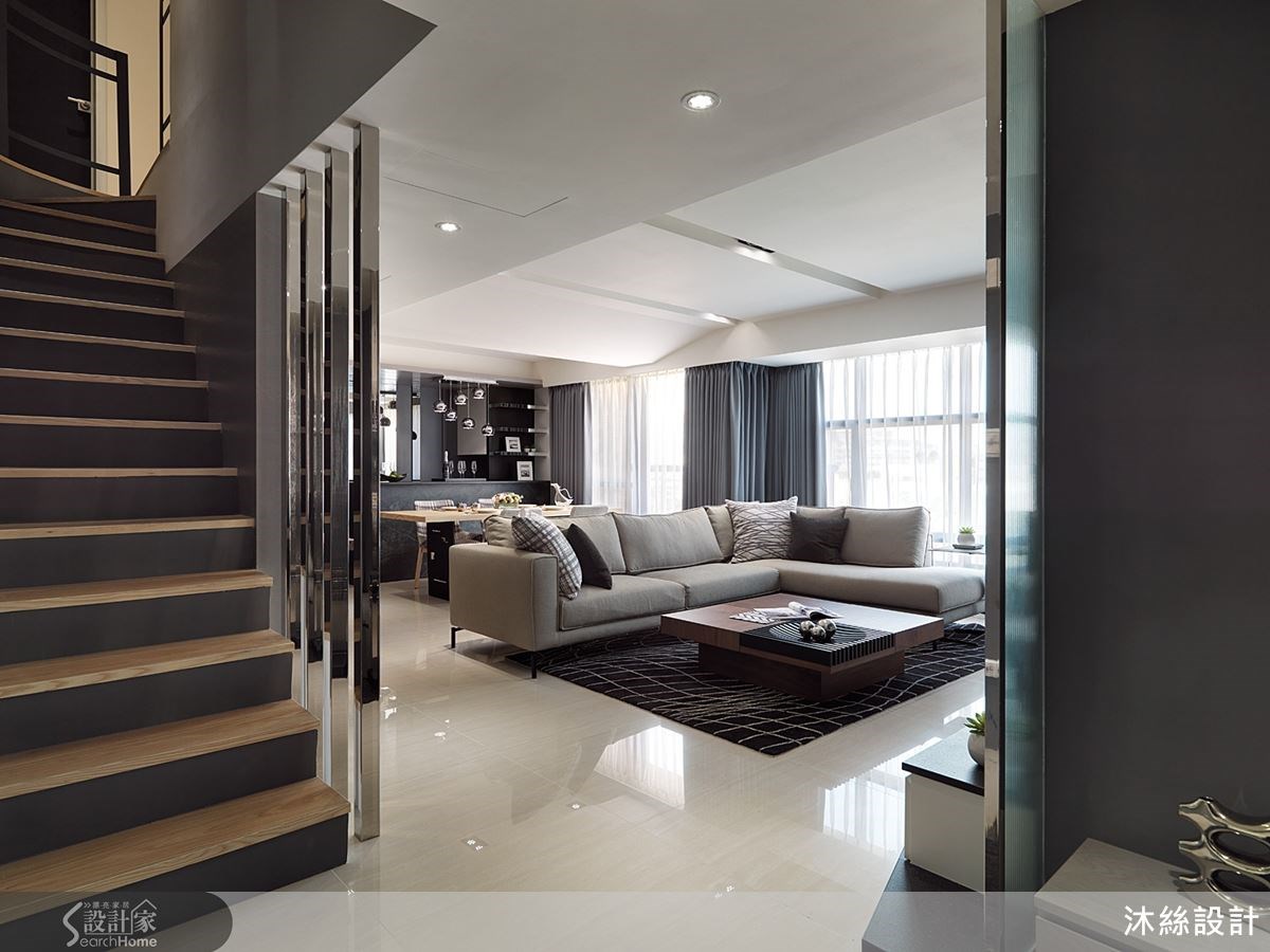 沐絲設計黃靖玹設計總監於此案屋齡23年、座落於台北市