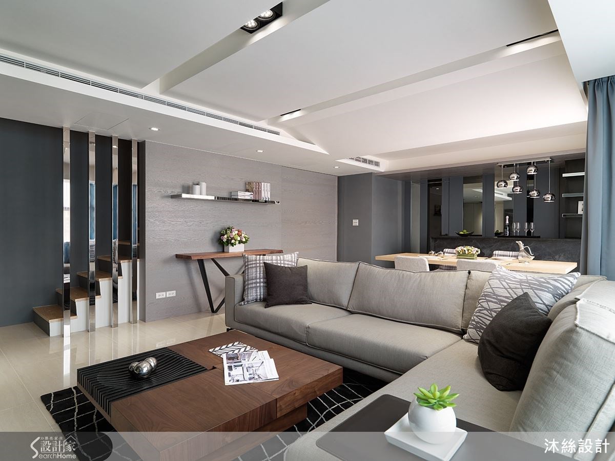 沐絲設計黃靖玹設計總監於此案屋齡23年、座落於台北市