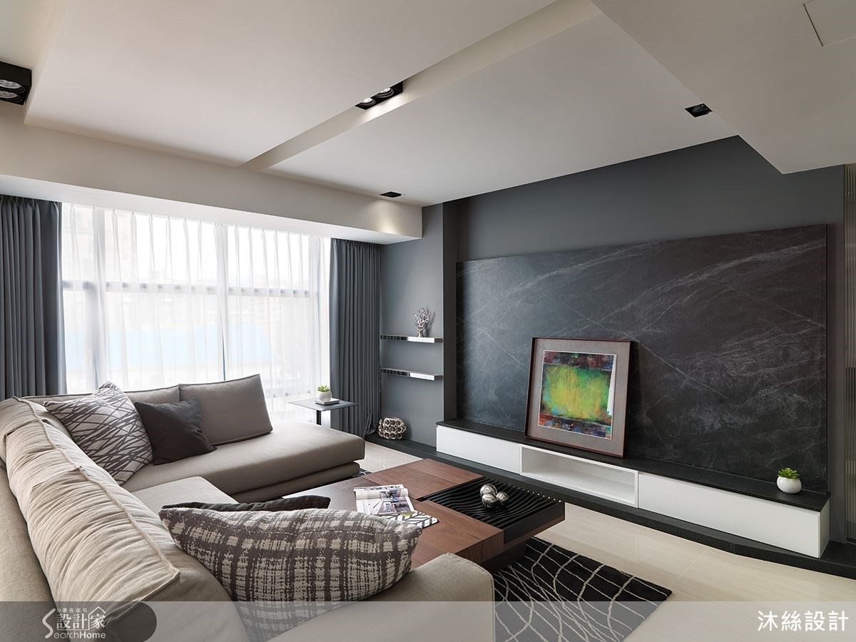 沐絲設計黃靖玹設計總監於此案屋齡23年、座落於台北市