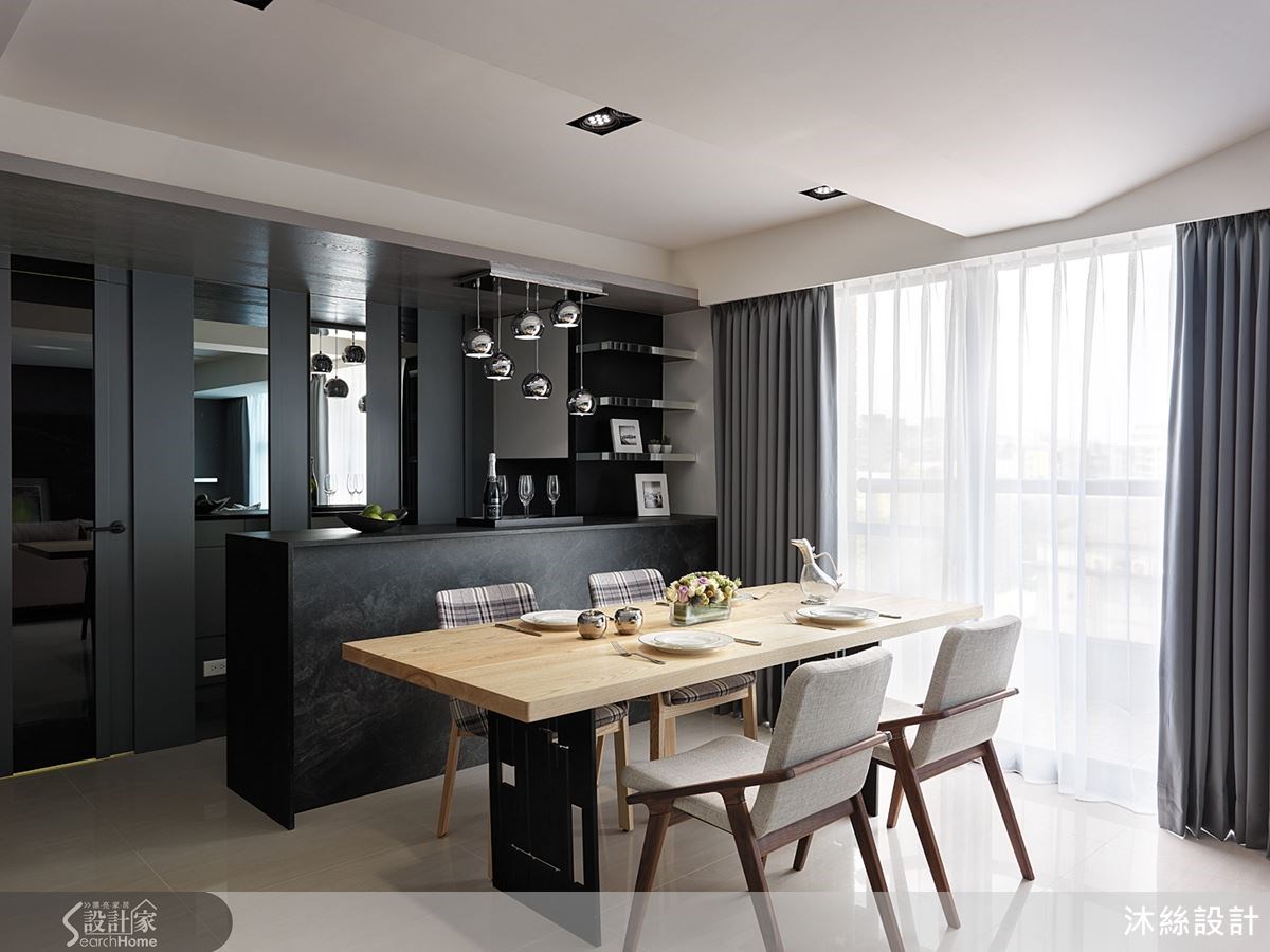 沐絲設計黃靖玹設計總監於此案屋齡23年、座落於台北市