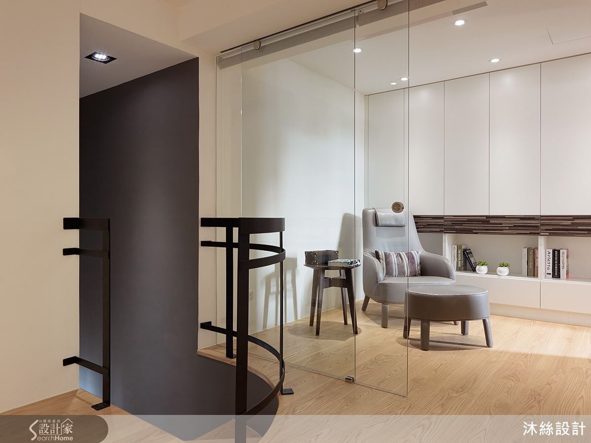 沐絲設計黃靖玹設計總監於此案屋齡23年、座落於台北市