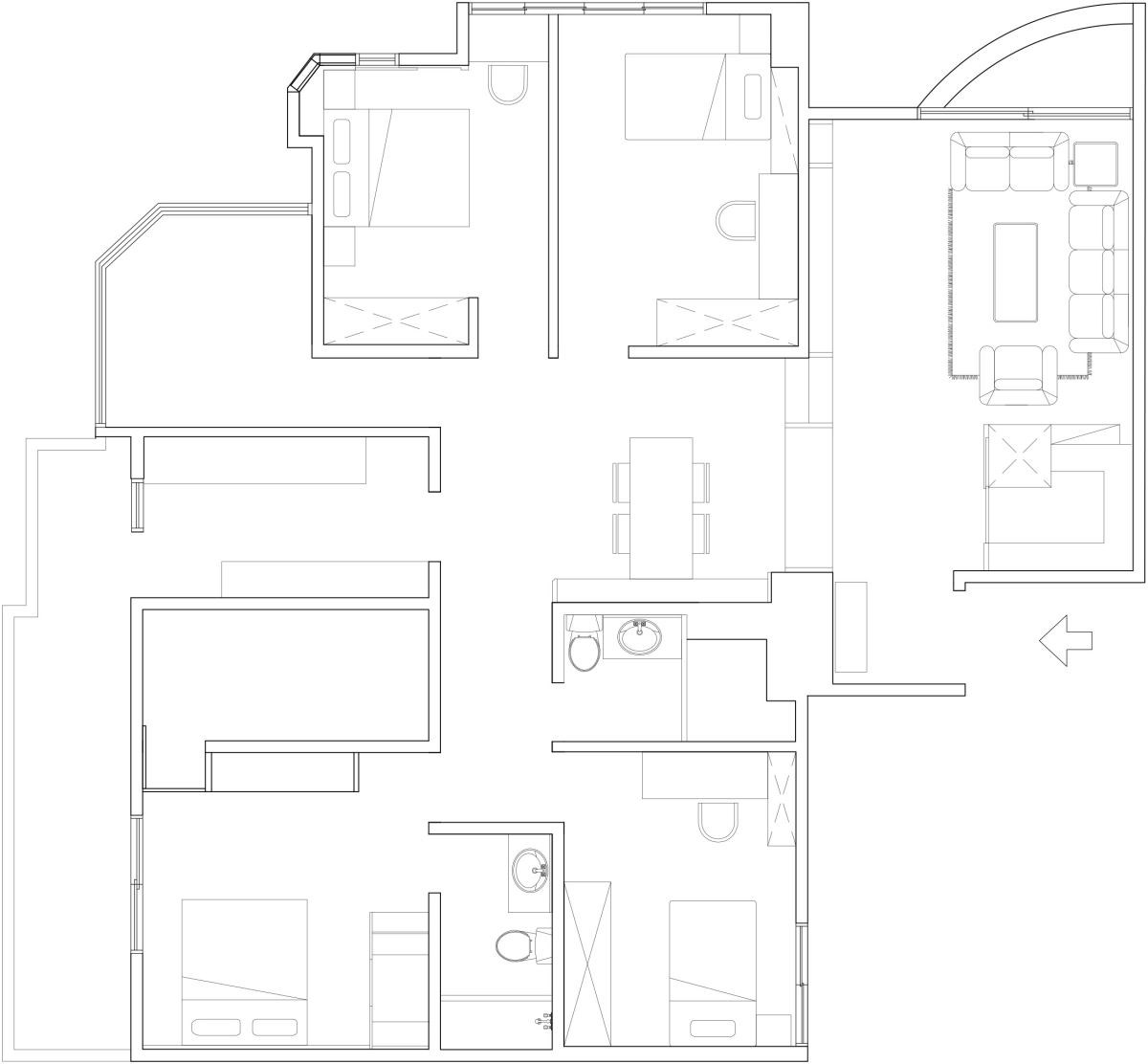 平面圖提供_芽米室內設計 平面圖提供_芽米室內設計