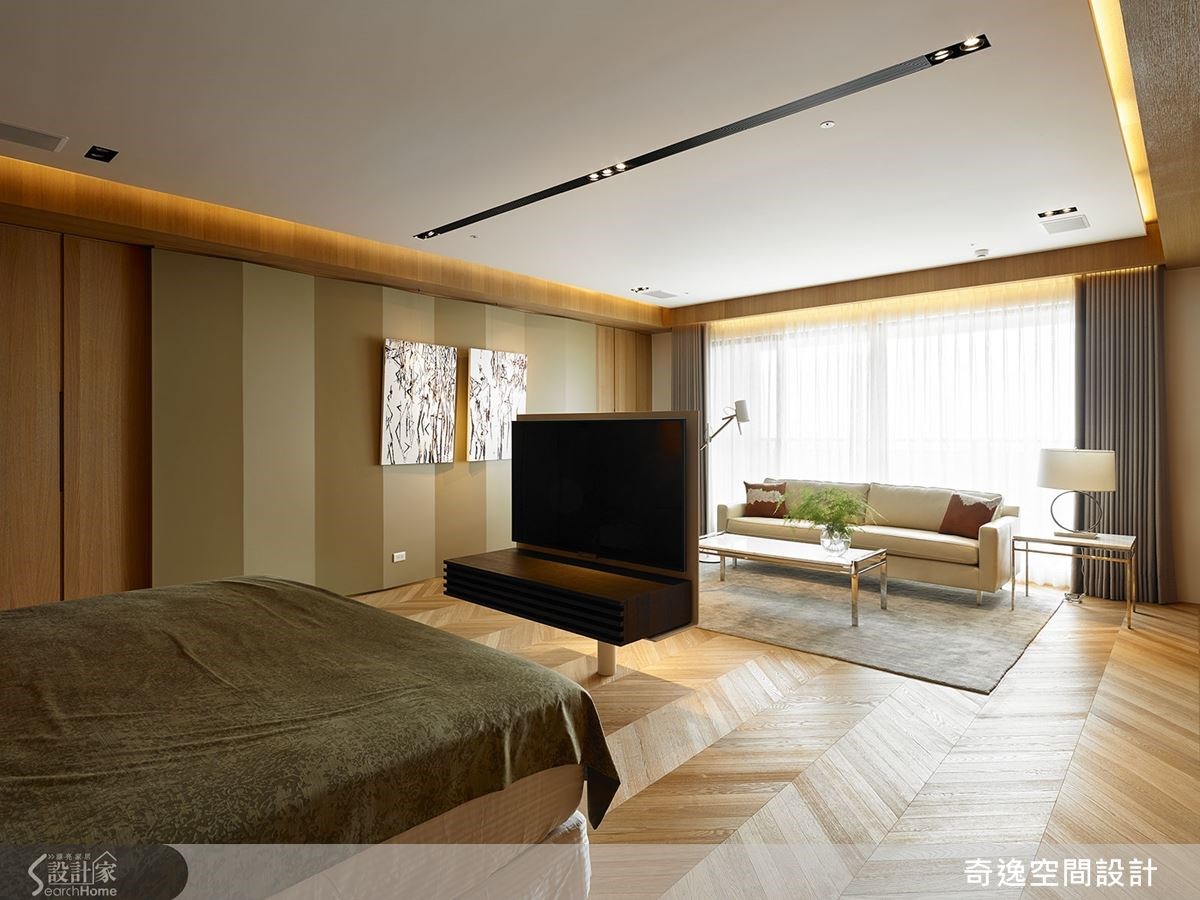 這個家在設計之初，屋主找來了四位設計師，請他們畫出