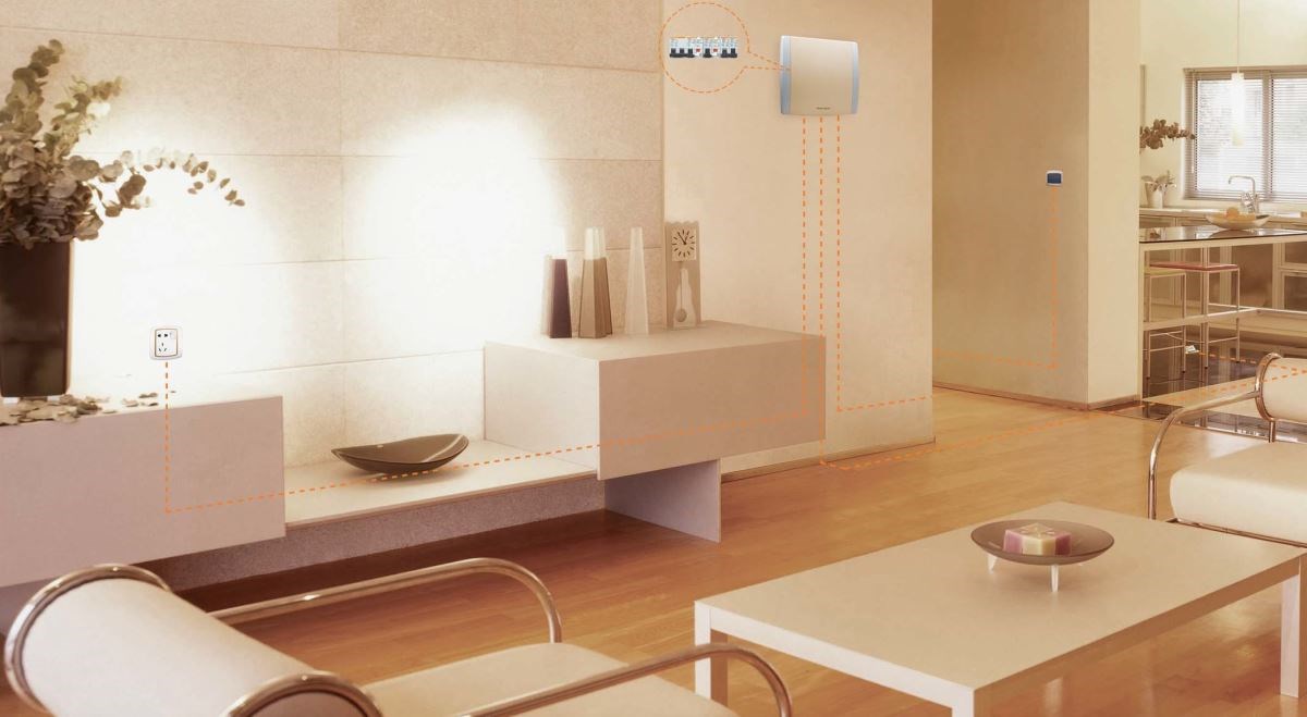 款式新穎的配電箱不僅功能齊全，甚至有許多色彩組合，還可跟空間色調作出搭配。圖片提供_施耐德電機