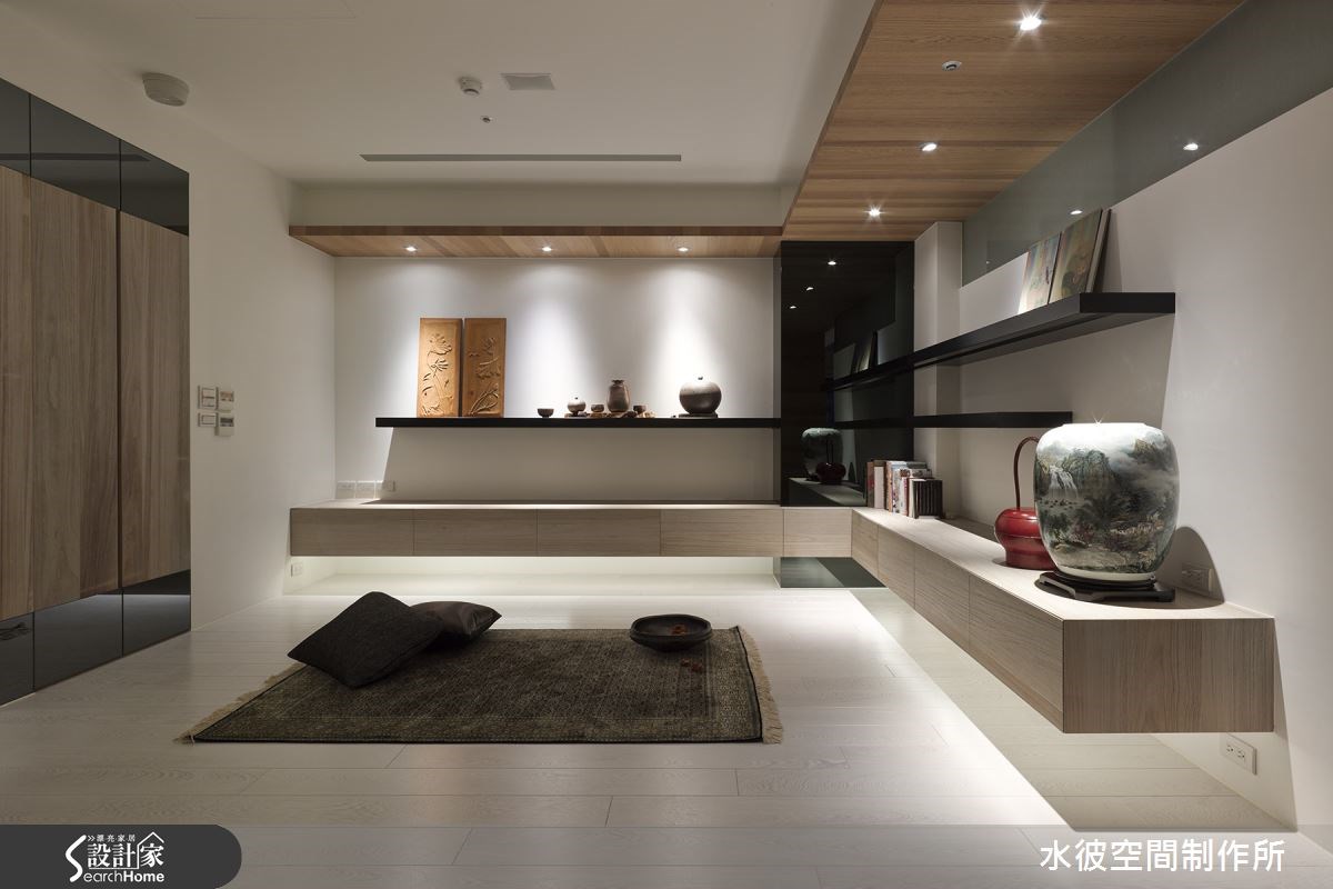 家也可以像是美術館,與屋主的珍藏品相互映襯,開展藝