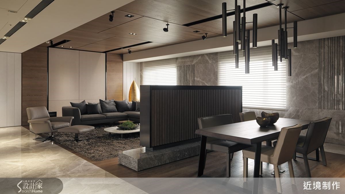 希望透過專業設計,展現大宅的空間氣勢,但又能帶出家