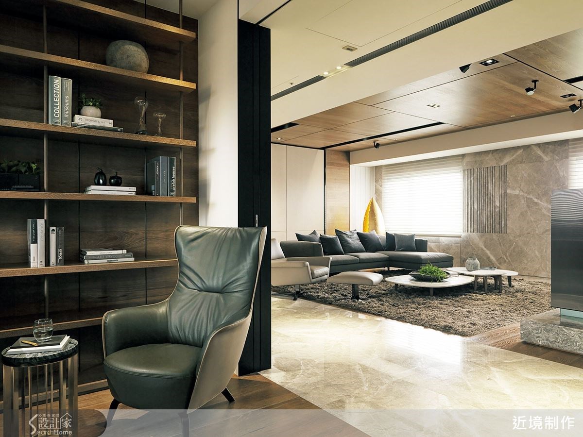 希望透過專業設計,展現大宅的空間氣勢,但又能帶出家