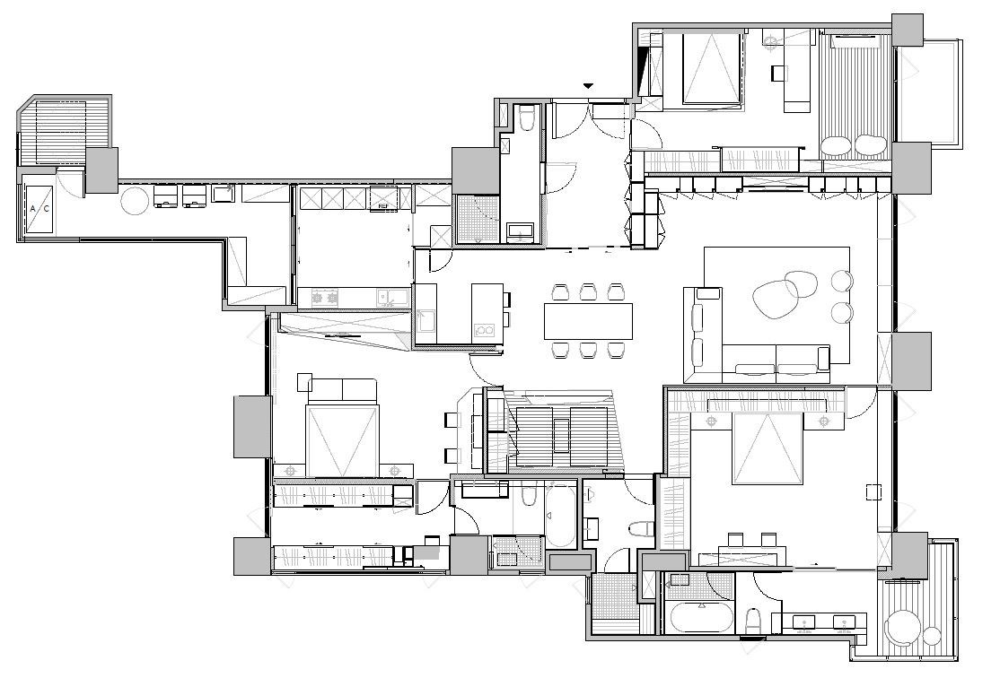 平面圖提供_傳十空間設計
