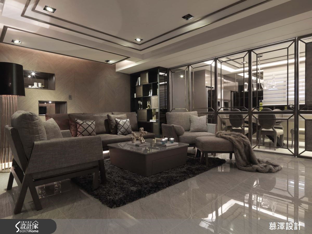 猶如美國影集裡主角居住的簡約低奢,就是這個家的空間