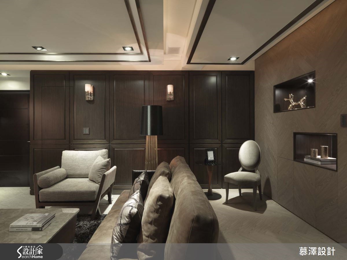 猶如美國影集裡主角居住的簡約低奢,就是這個家的空間