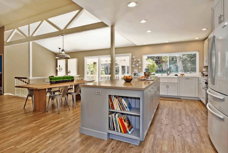 60款迷人中島廚房設計34