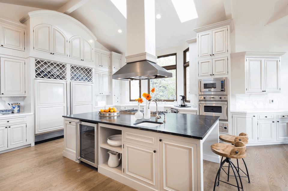 60款迷人中島廚房設計40