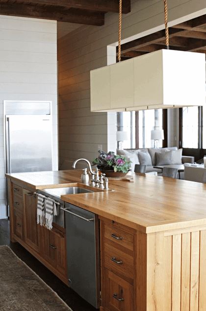 60款迷人中島廚房設計52