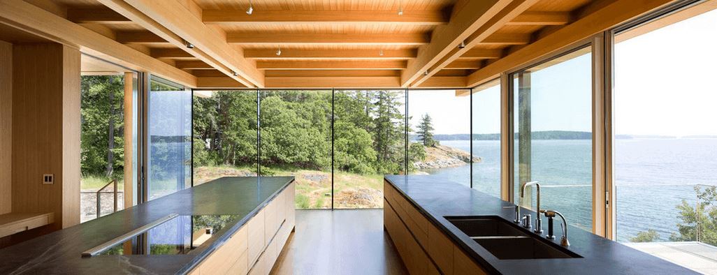 60款迷人中島廚房設計53