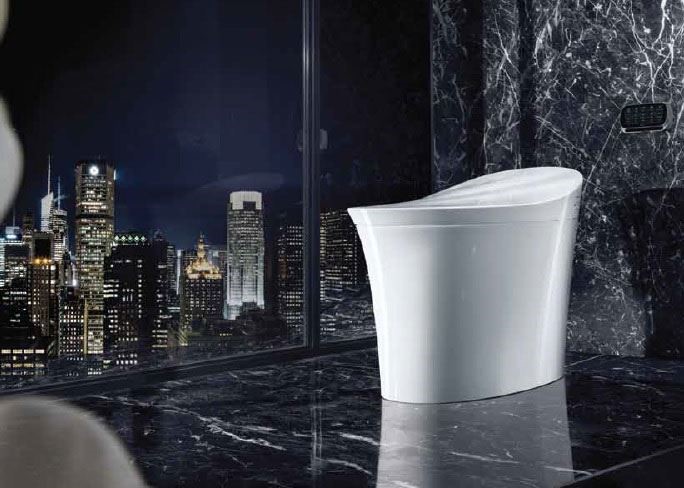KOHLER新一代全自動電腦馬桶 Veil 擁有簡潔流暢的時尚