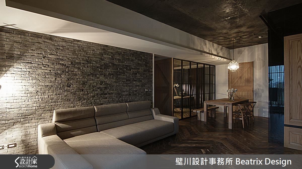 設計師以「不假修飾」的原則，將居家概念回歸最純粹的