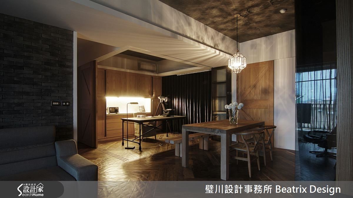 設計師以「不假修飾」的原則，將居家概念回歸最純粹的