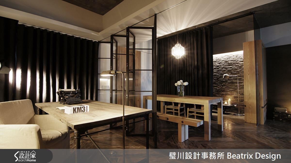 設計師以「不假修飾」的原則，將居家概念回歸最純粹的