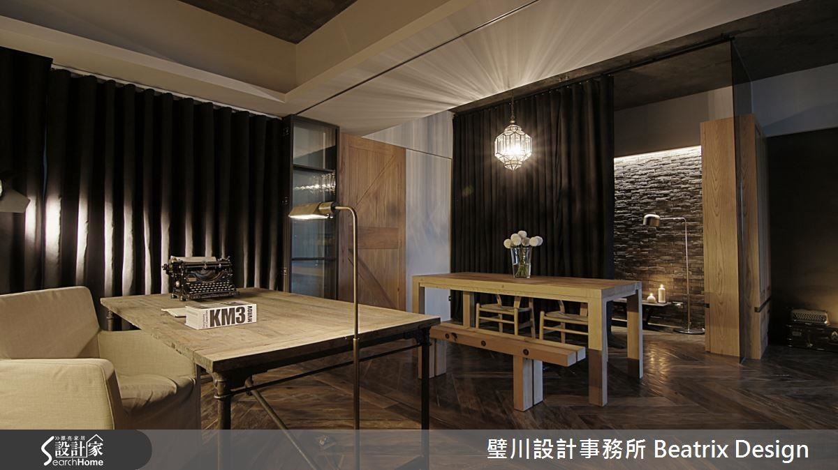 設計師以「不假修飾」的原則，將居家概念回歸最純粹的