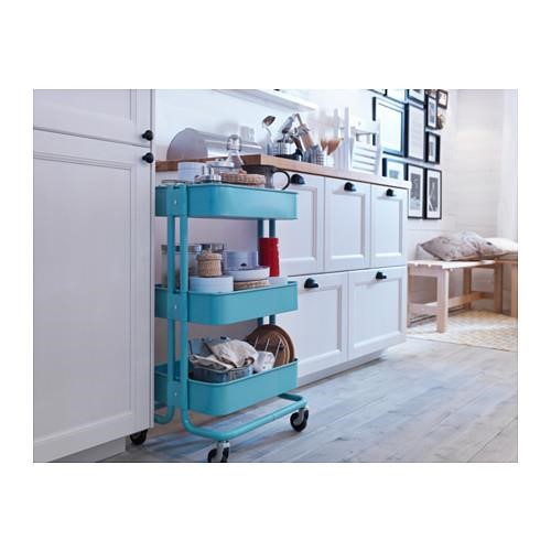 IKEA RÅSKOG推車 土耳其藍 NT.1495  圖片來源_IKEA