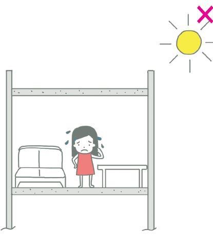 每到夏季雷陣雨，總是漏水漏不停、房間發生壁癌？！格