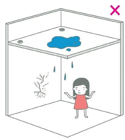 每到夏季雷陣雨，總是漏水漏不停、房間發生壁癌？！格