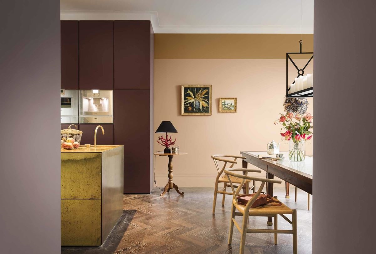 「暖心仁厚」的舒適愜意之家，注重細節的搭配，善用空間規畫凸顯木質色的溫暖