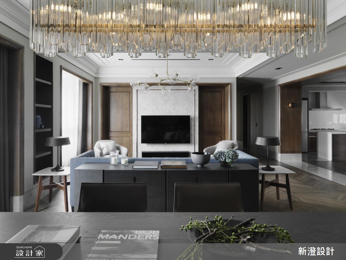 屋主一家人從屋案 72 坪毛胚屋時期就與新澄設計合作，