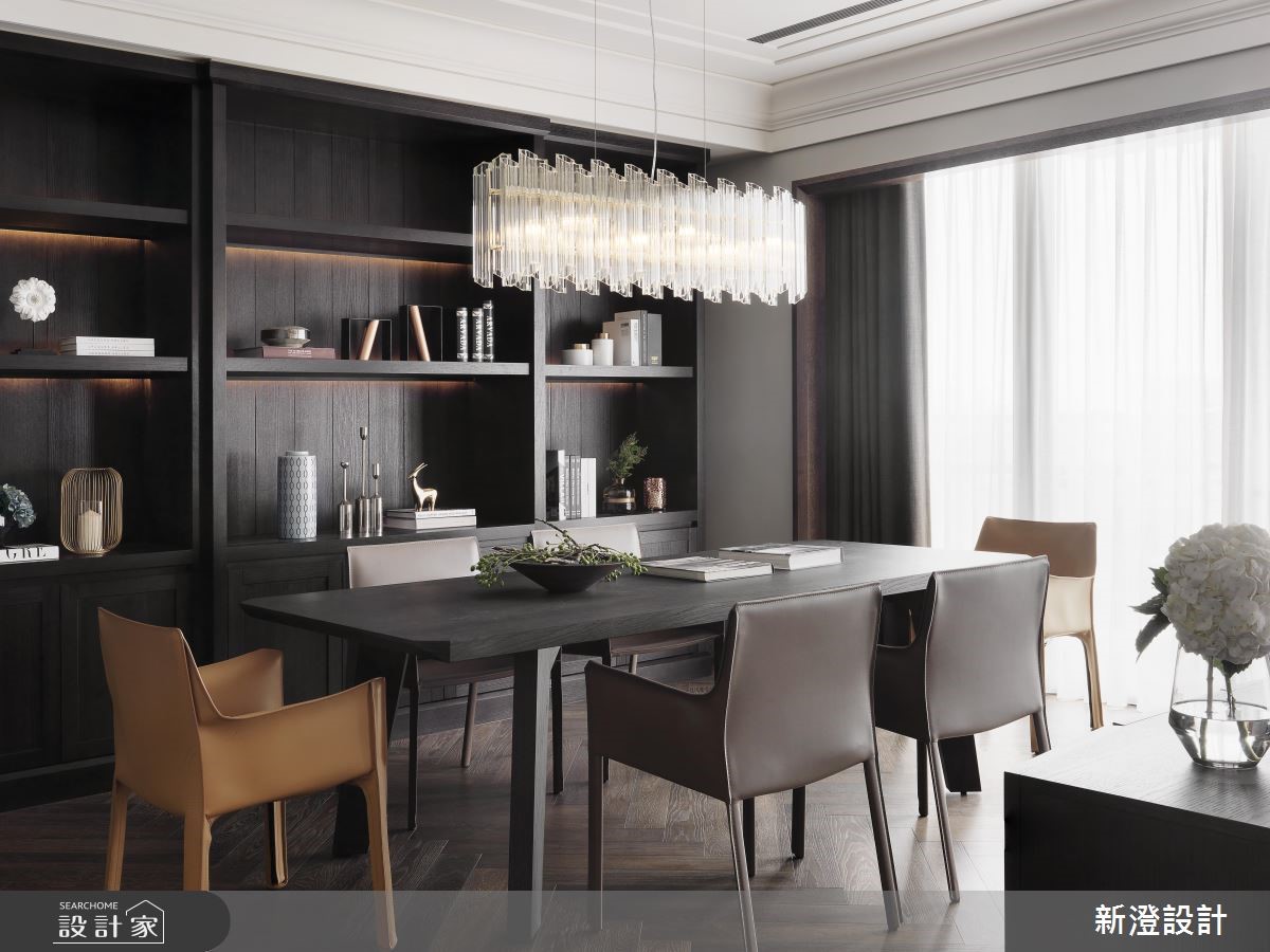 屋主一家人從屋案 72 坪毛胚屋時期就與新澄設計合作，