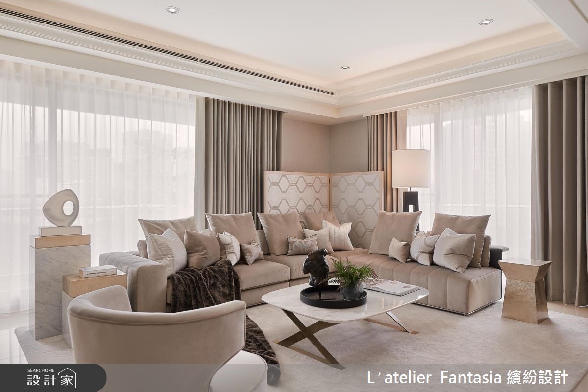 你能想像僅透過軟件佈置，就能為新家打造完整的新古典