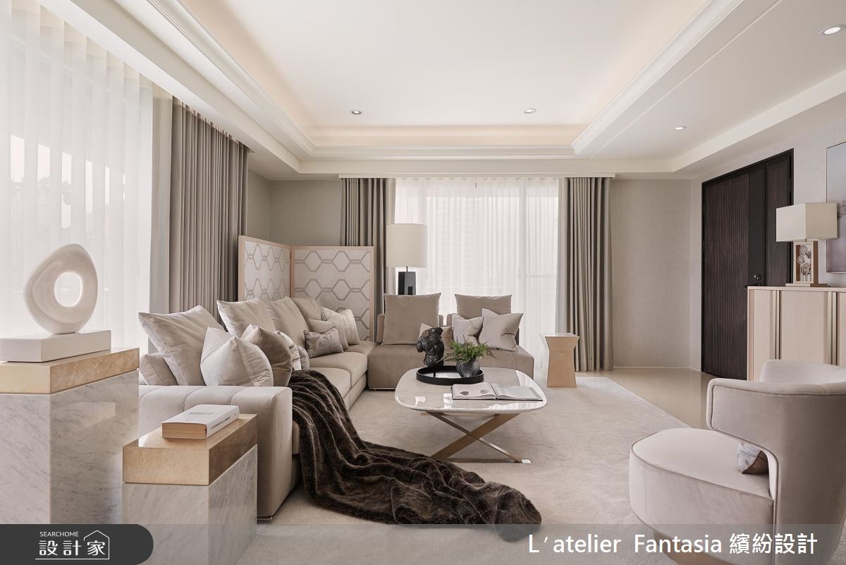 你能想像僅透過軟件佈置，就能為新家打造完整的新古典