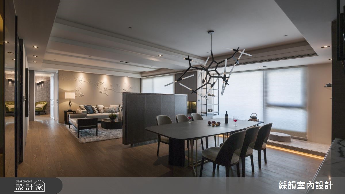 現代豪宅的質感取決於大坪數與小細節，在展現恢弘氣度