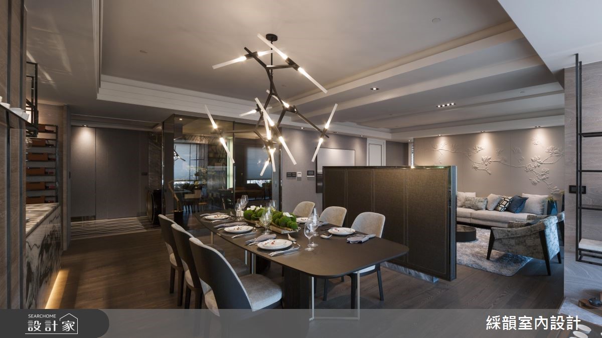 現代豪宅的質感取決於大坪數與小細節，在展現恢弘氣度