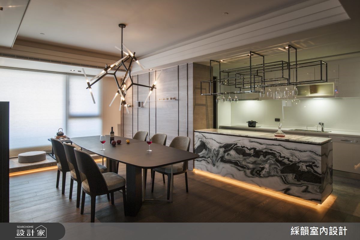 現代豪宅的質感取決於大坪數與小細節，在展現恢弘氣度