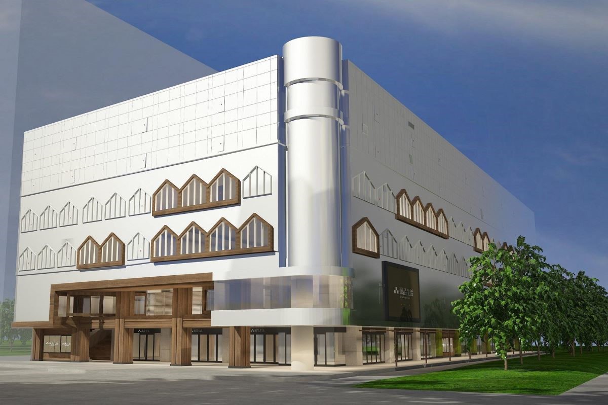 誠品生活南西9月試營運，打造跨文化「生活聚場」（圖為3D店景示意圖）