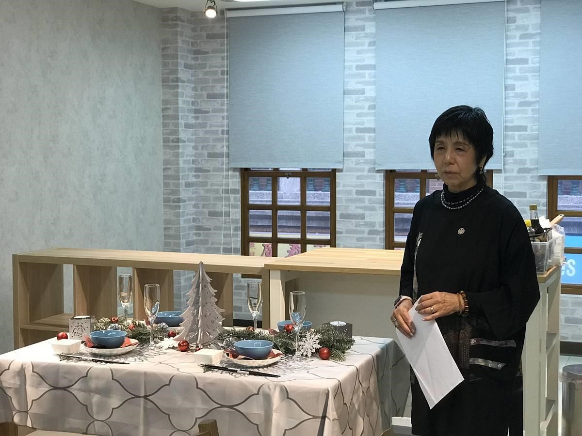 為紀念日本餐桌擺飾藝術協會創立30周年，日本餐桌擺設