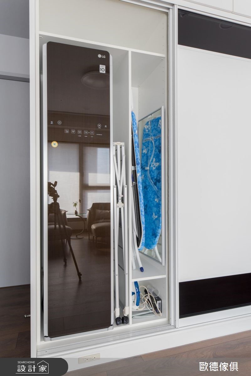 屋主夫婦對於住宅規劃有一套個人想法，注重收納機能，