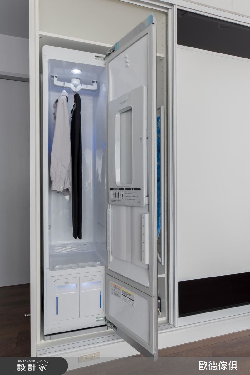 屋主夫婦對於住宅規劃有一套個人想法，注重收納機能，