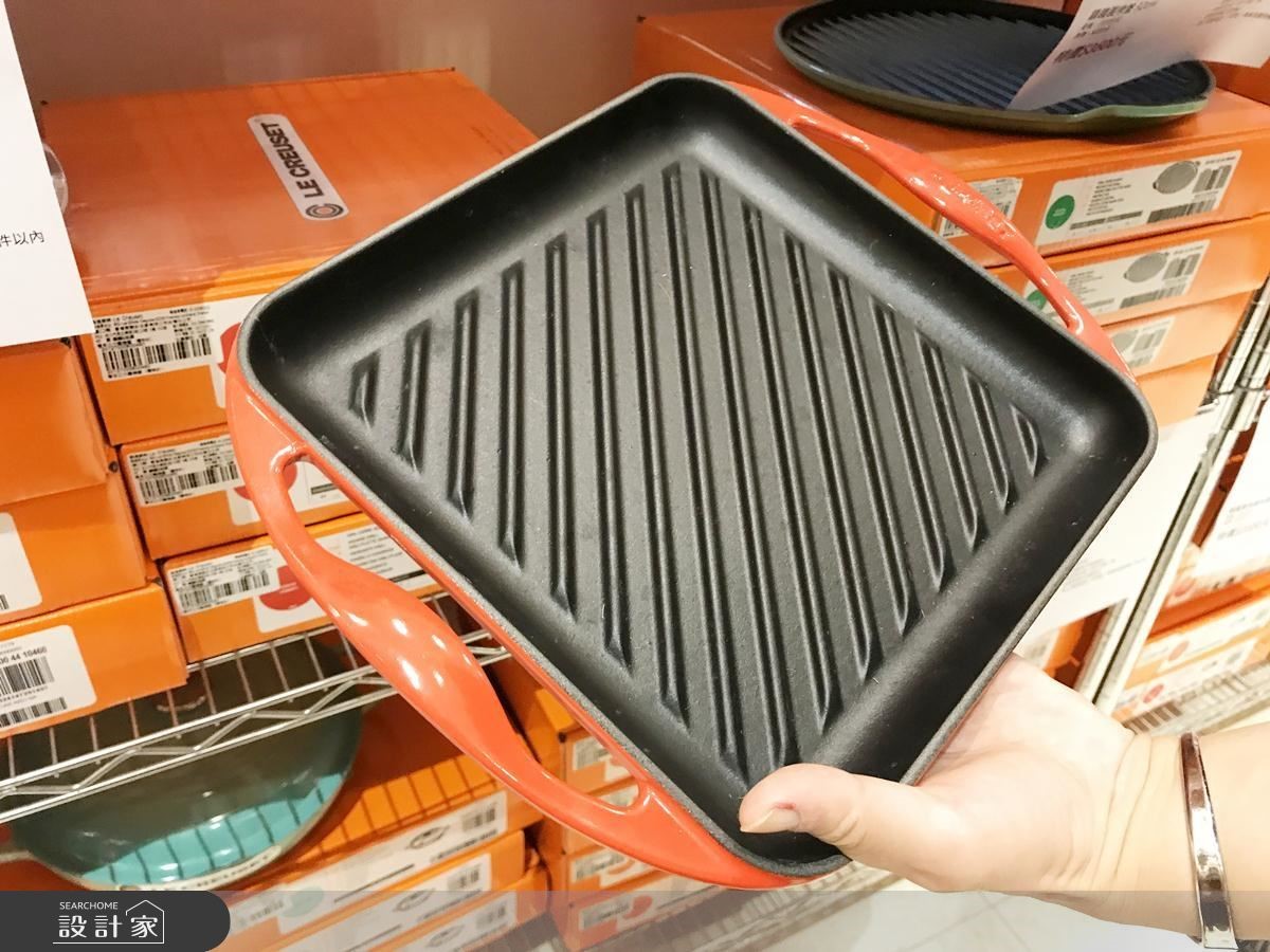 鑄鐵雙耳正方烤盤(原價NT.7000,特價NT.3000)