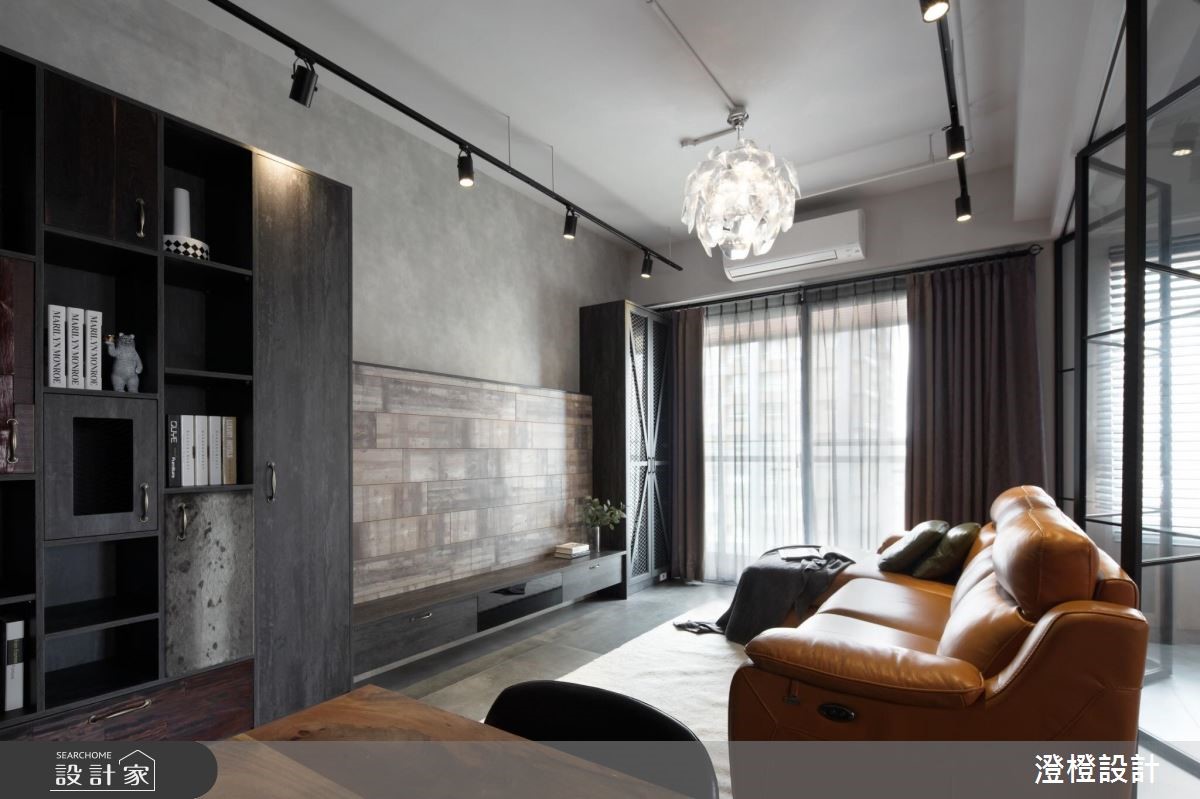 粗曠工業風也能細膩有溫度！27 坪 Loft風新居以多元建