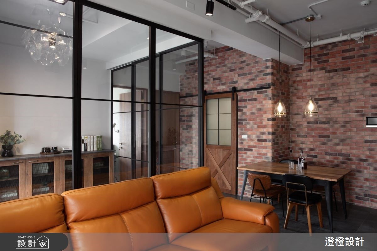 粗曠工業風也能細膩有溫度！27 坪 Loft風新居以多元建