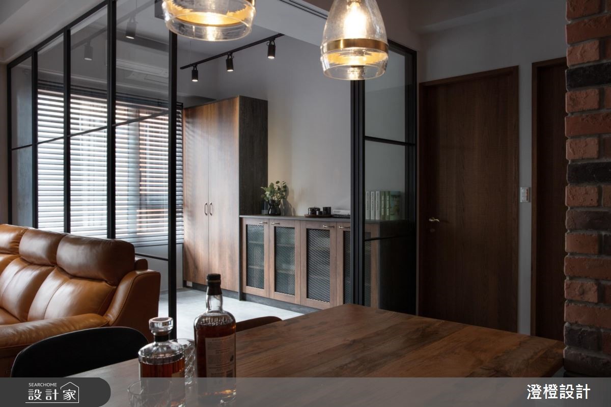 粗曠工業風也能細膩有溫度！27 坪 Loft風新居以多元建