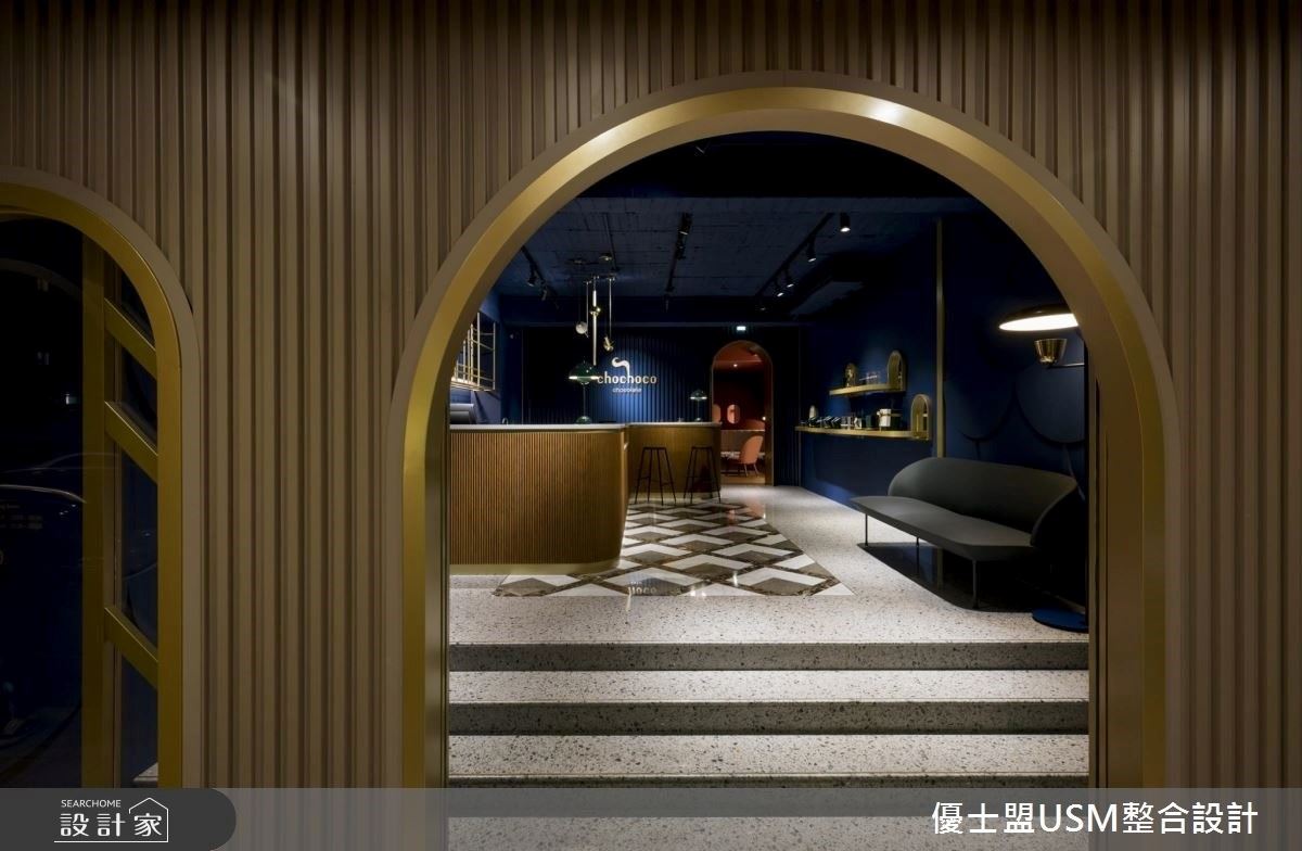 40 坪中古屋空間，為「chochoco巧克力專賣」店面，設
