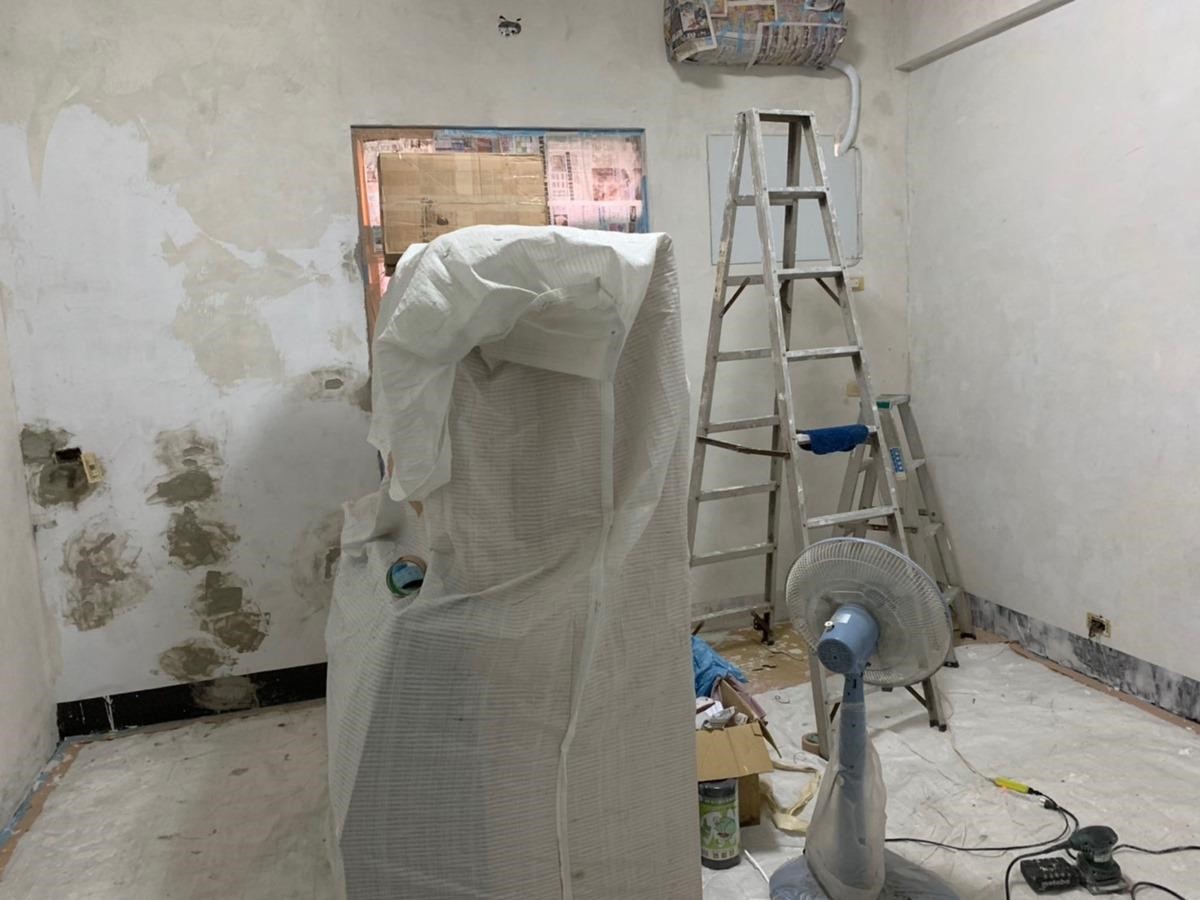 做初步的施工與整理。