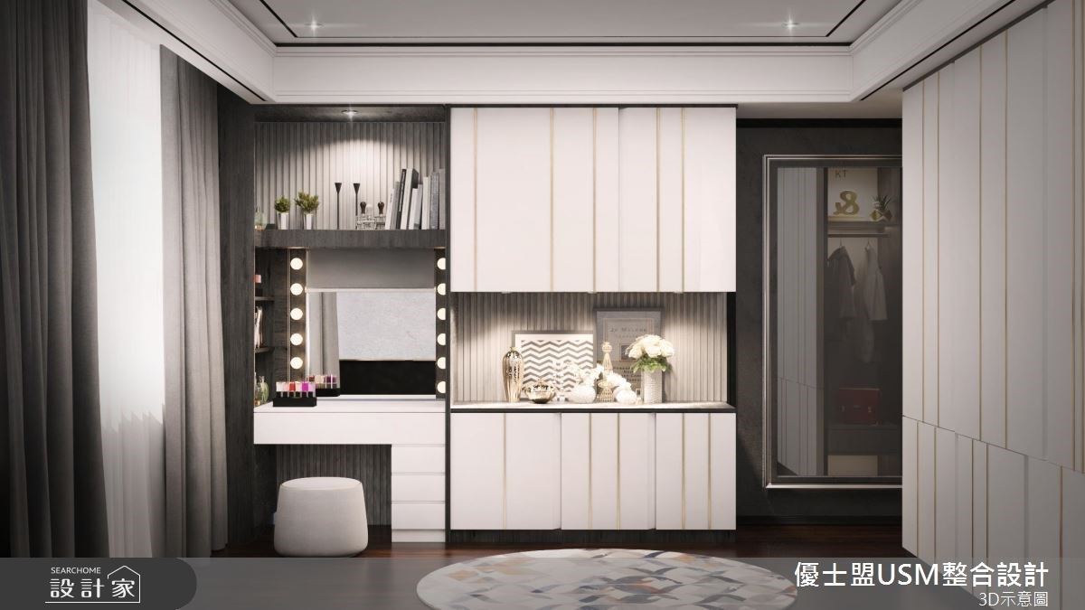 40 坪的 4 口之家,設計師依循屋主一家的需求,於居家