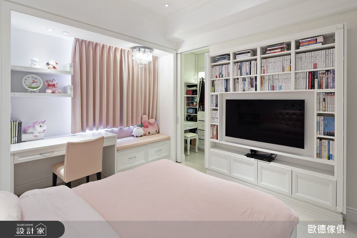 80 坪老屋的女主人有過敏體質，因此設計師特別挑選環