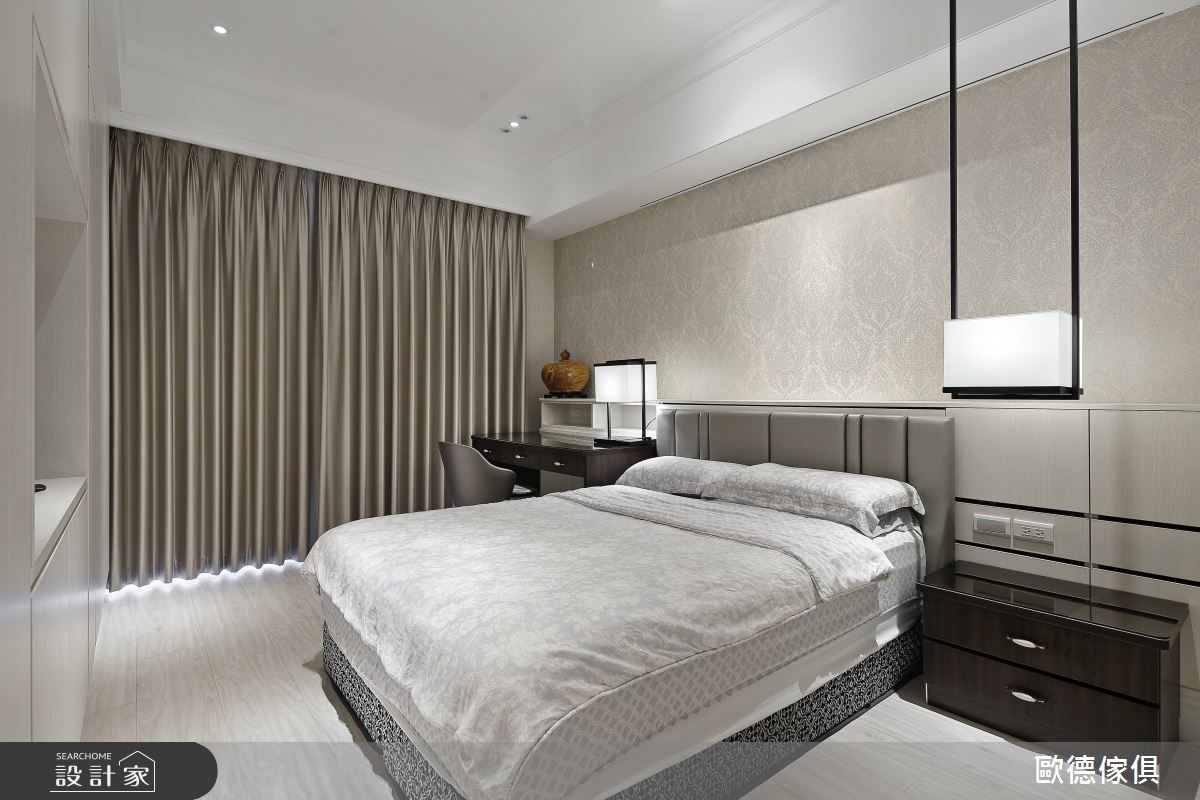 80 坪老屋的女主人有過敏體質，因此設計師特別挑選環