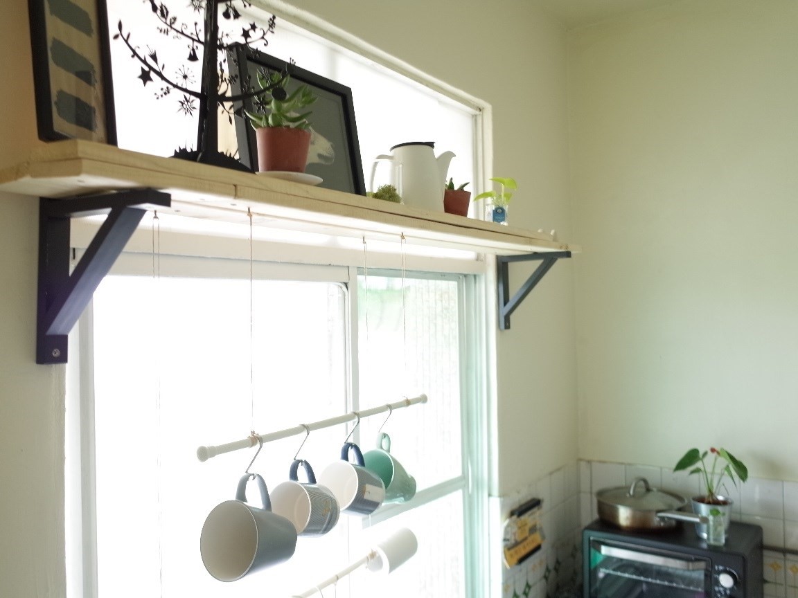 中空板加層板，將破窗變成美麗端景。